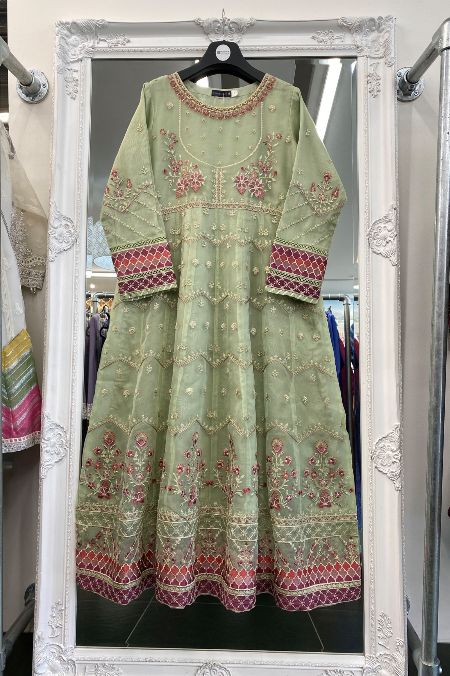 Sada Bahar Organza Formal Dress SBA06