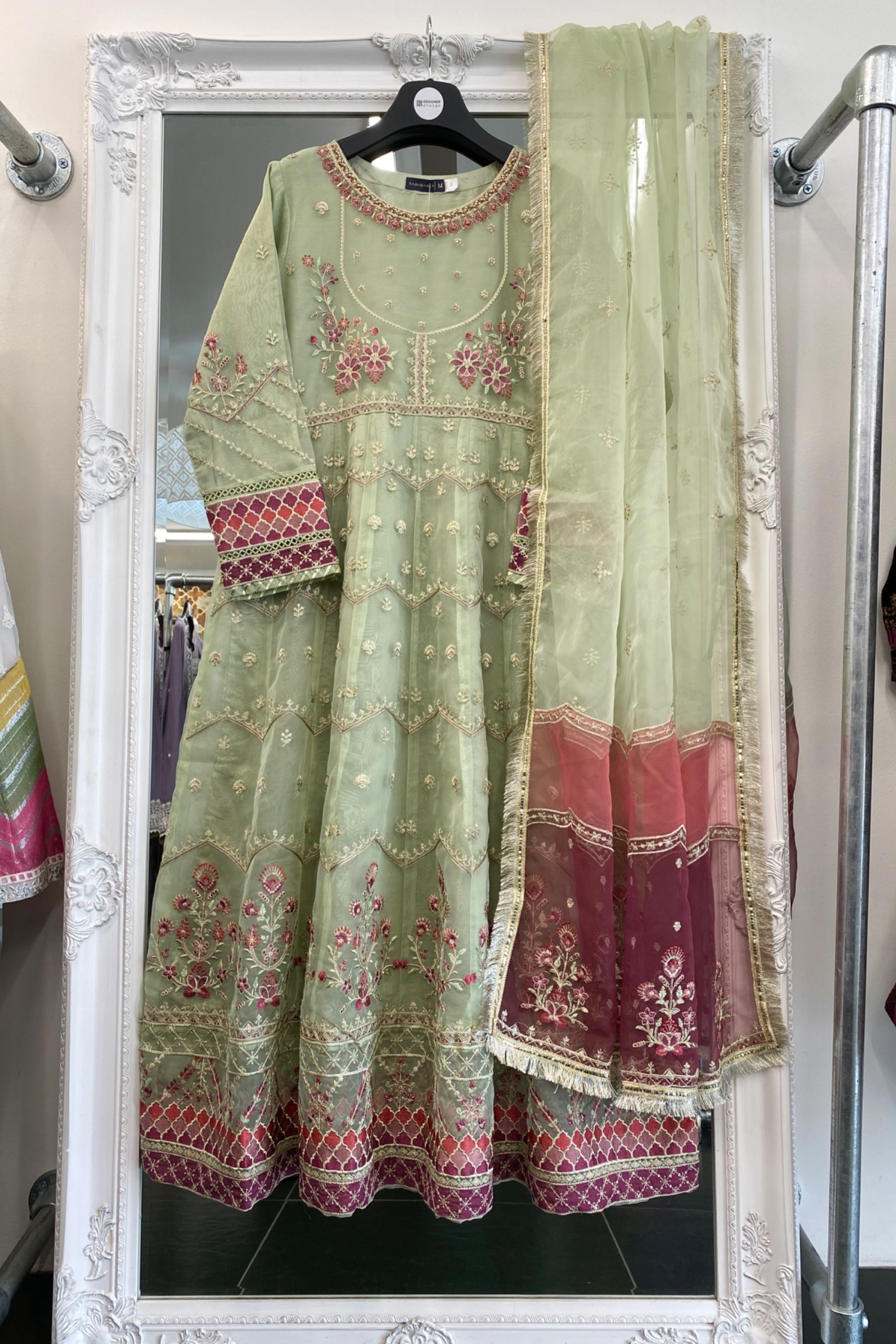 Sada Bahar Organza Formal Dress SBA06