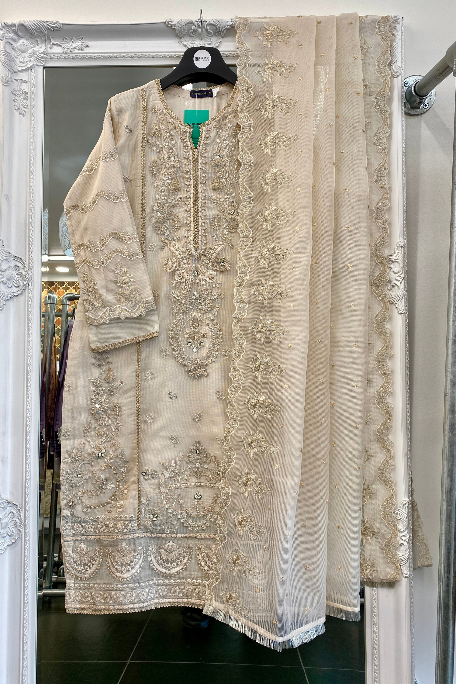 Sada Bahar Net Formal Suit SBA09