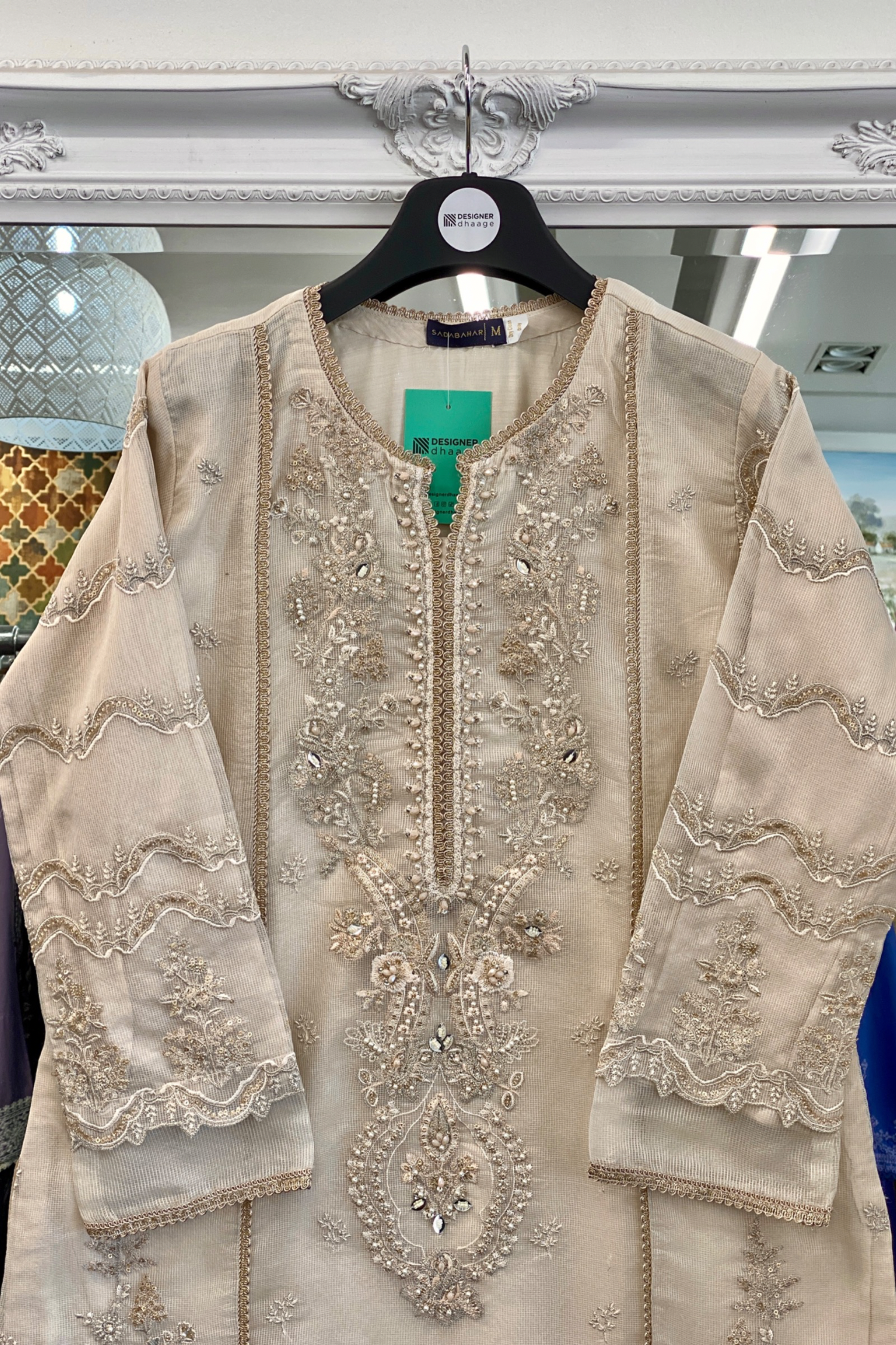 Sada Bahar Net Formal Suit SBA09