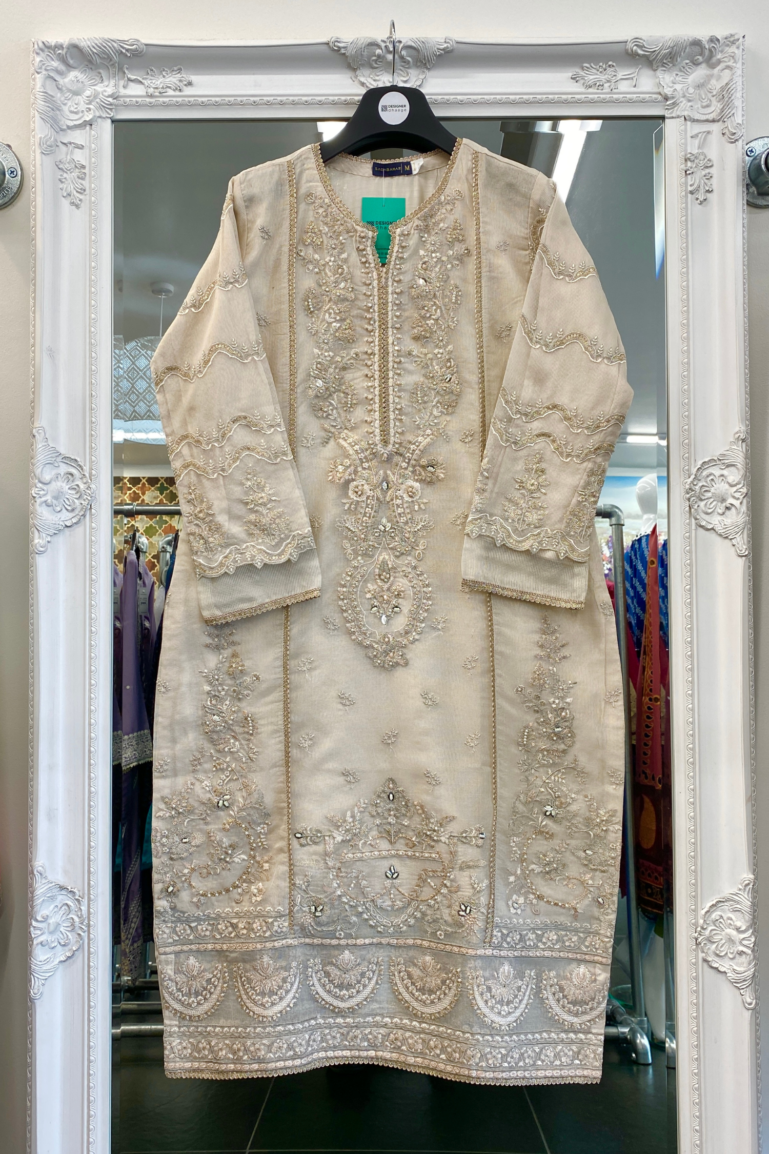 Sada Bahar Net Formal Suit SBA09