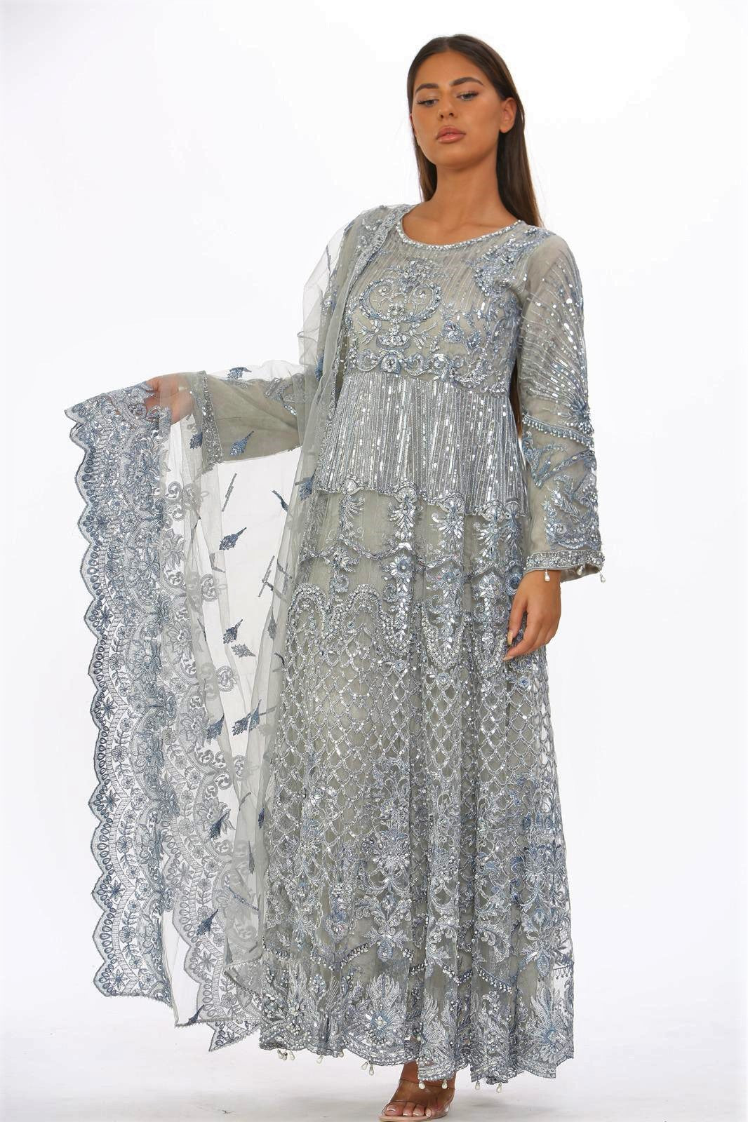 Simrans Embellished Maxi Dress SIM69