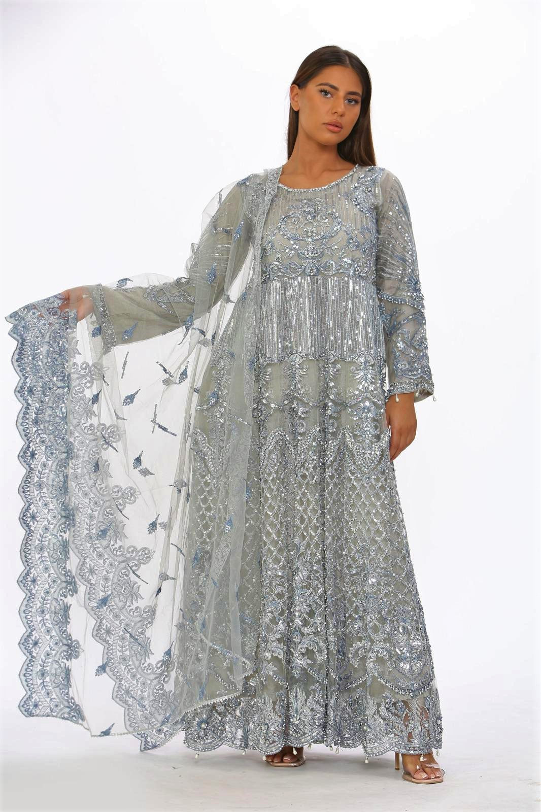 Simrans Embellished Maxi Dress SIM69