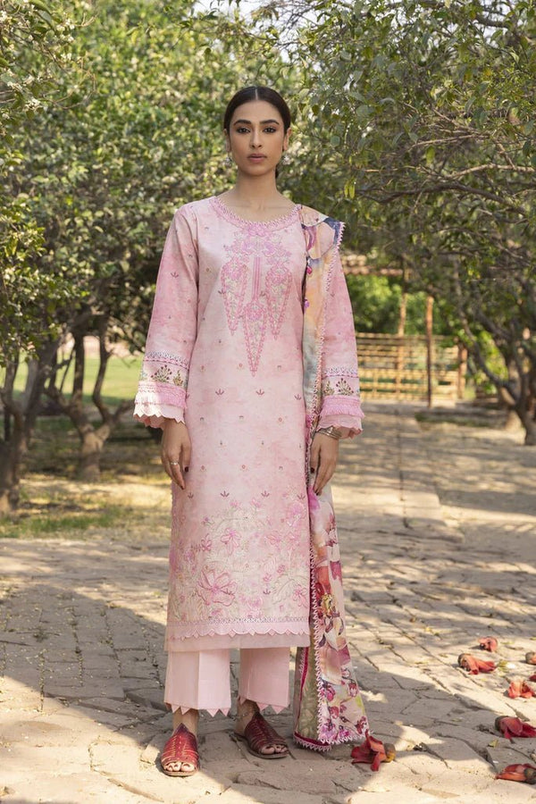 Aabyaan Prints Lawn Suit Elmas AAB03
