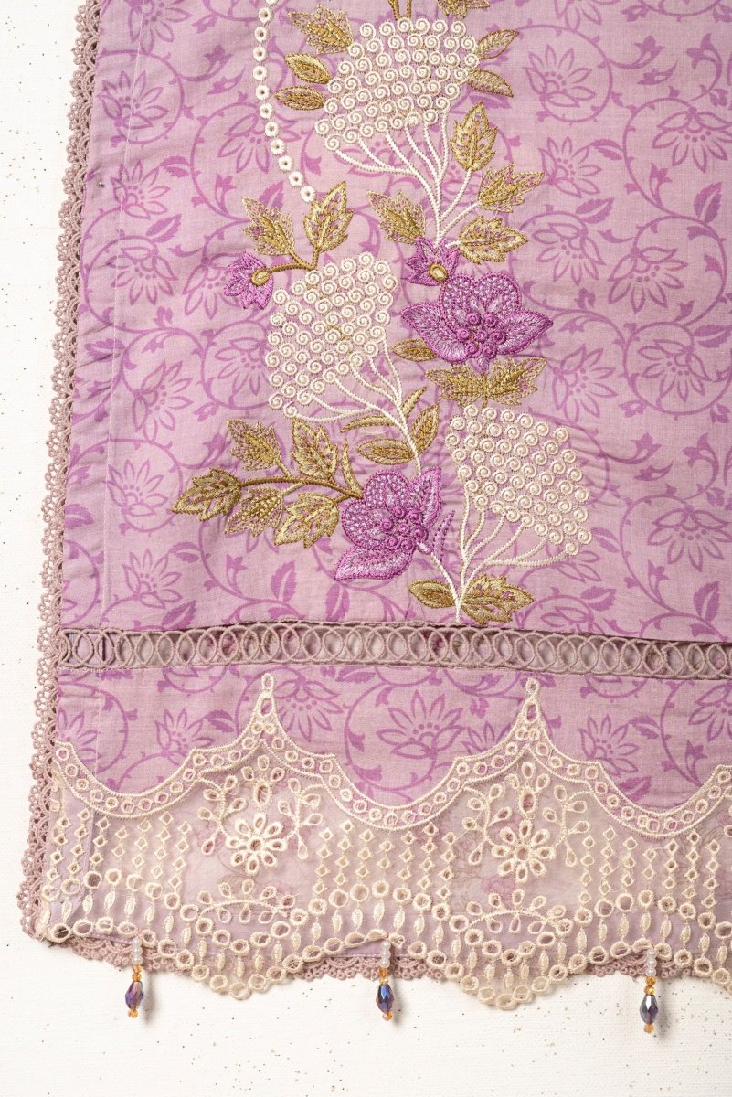 Aabyaan Prints Lawn Suit Zora AAB05-Designer dhaage