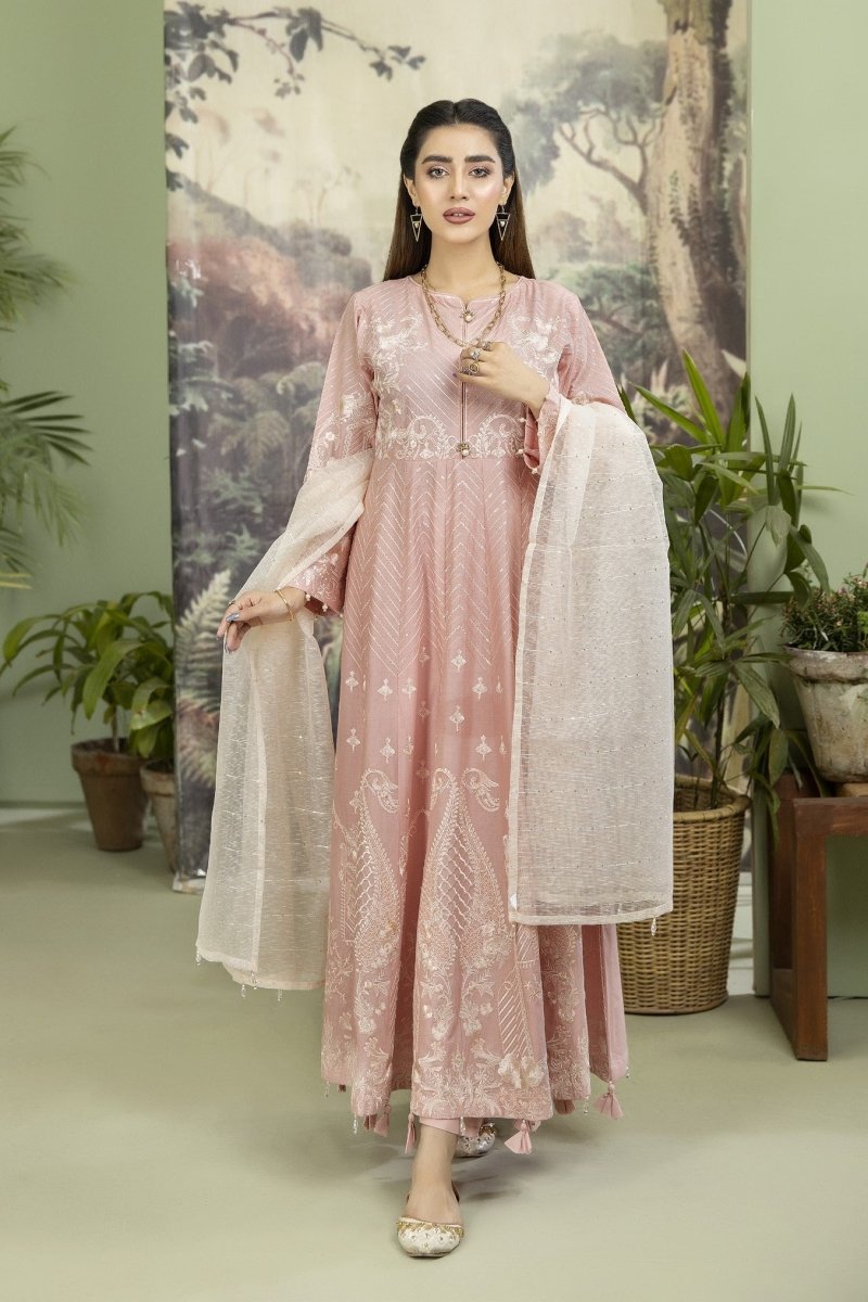 Allys Festive Embroidered Maxi Dress ALL108