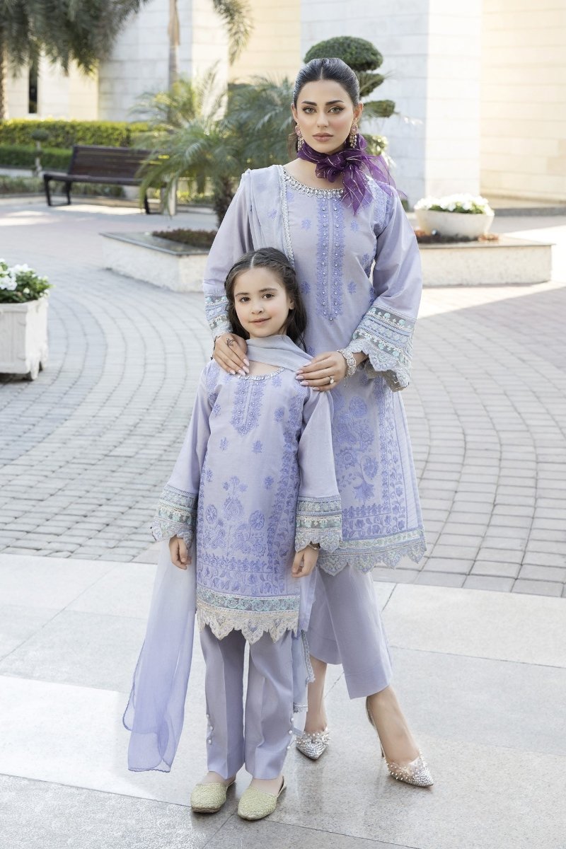 Allys Girls Festive Embroidered Suit ALL113
