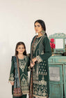 Allys Girls Festive Embroidered Suit ALL95-Designer dhaage