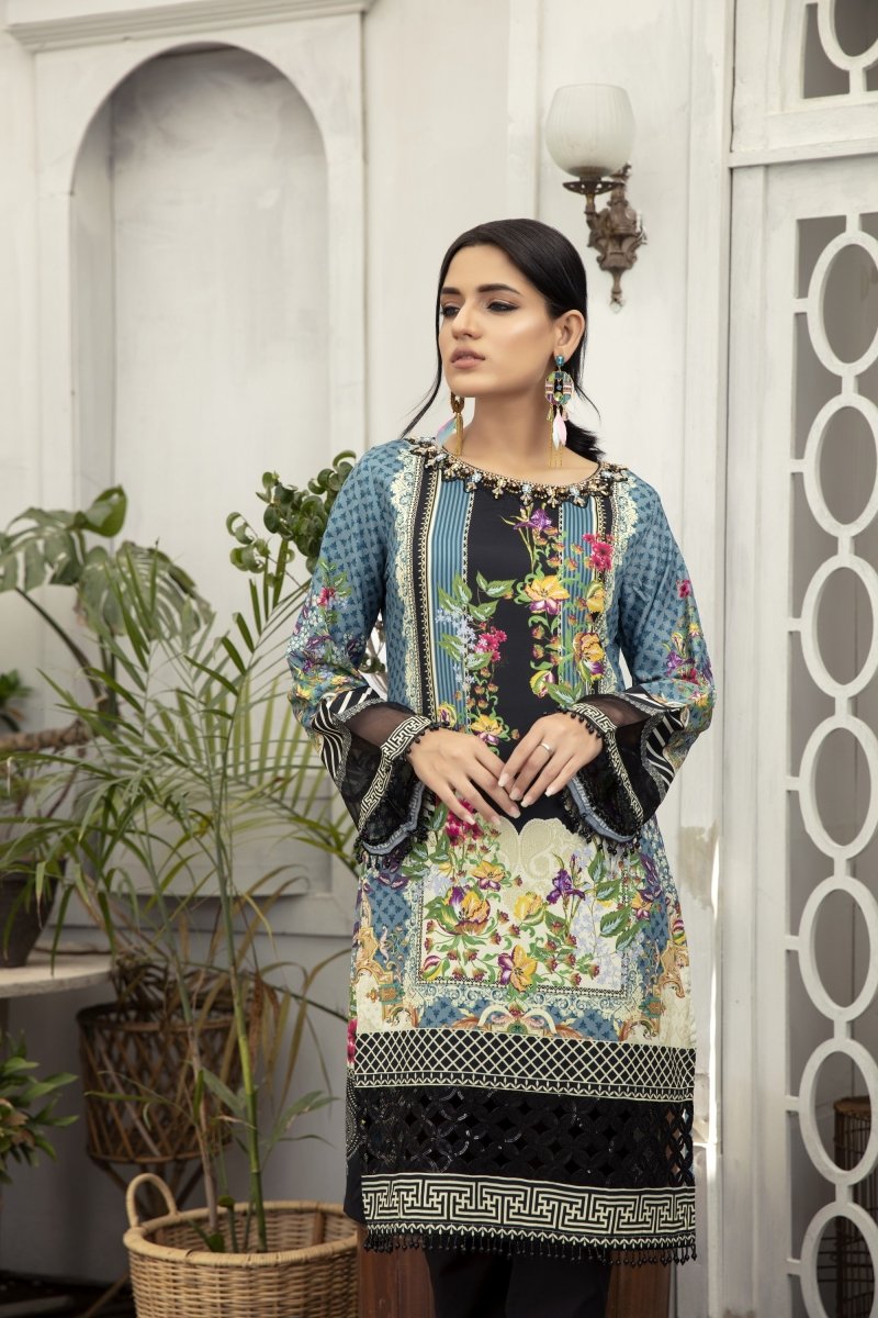 Allys Grip Silk Kurta ALL48