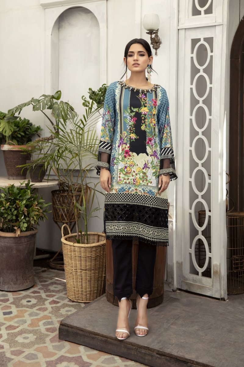Allys Grip Silk Kurta ALL48