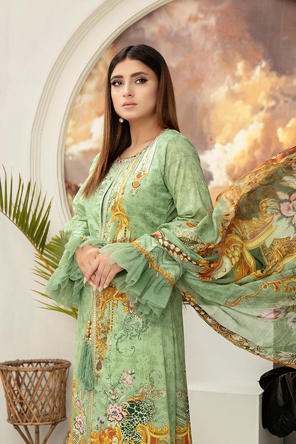 Allys Mushk Luxury Lawn ALL41