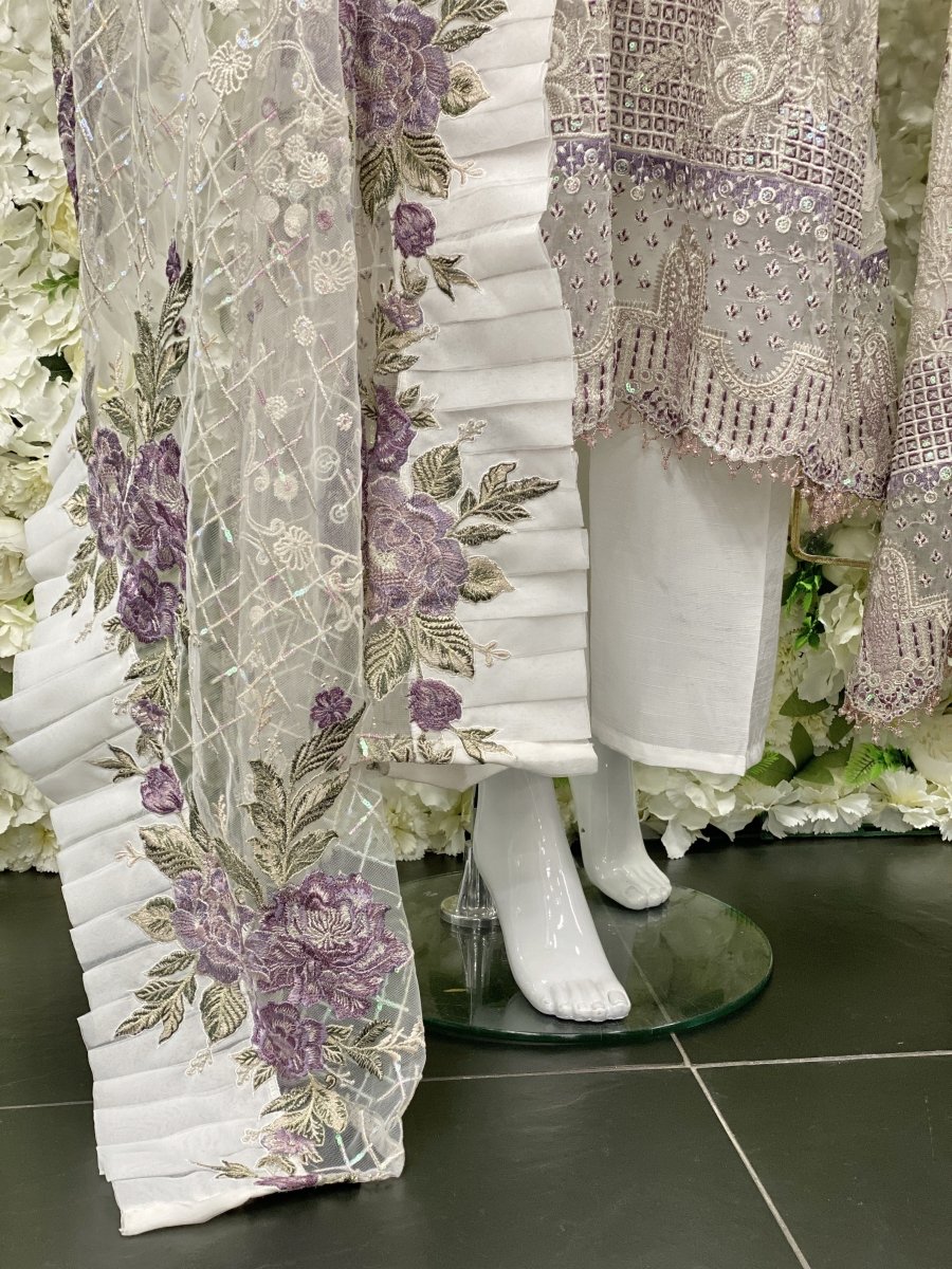 Baroque Chantelle Flo White