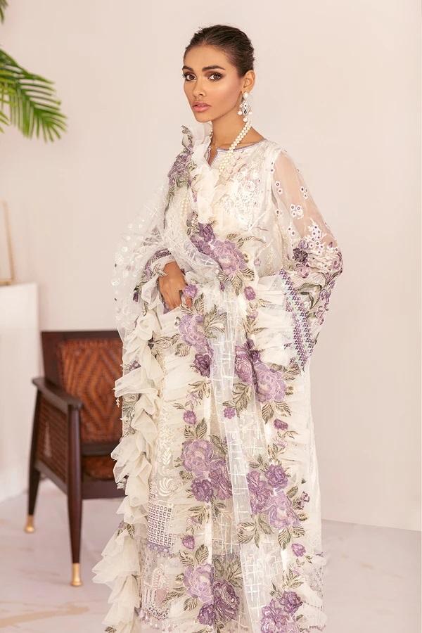 Baroque Chantelle Flo White