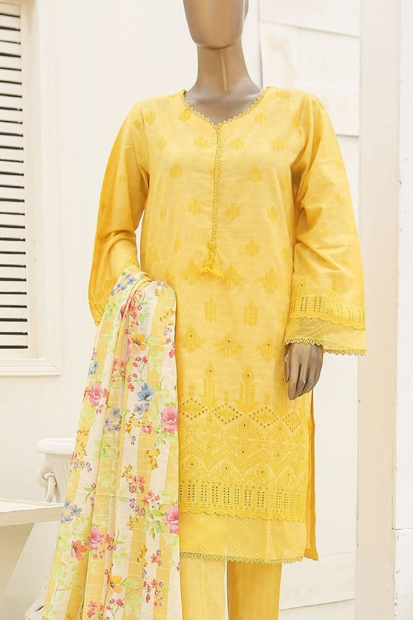 Bin Saeed Chikankari Lawn Suit BIN111-Designer dhaage