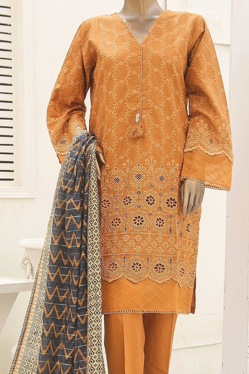 Bin Saeed Chikankari Lawn Suit BIN113 - Designer dhaage