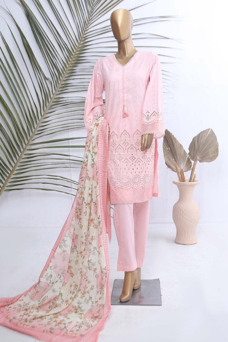 Bin Saeed Chikankari Lawn Suit BIN86-Designer dhaage