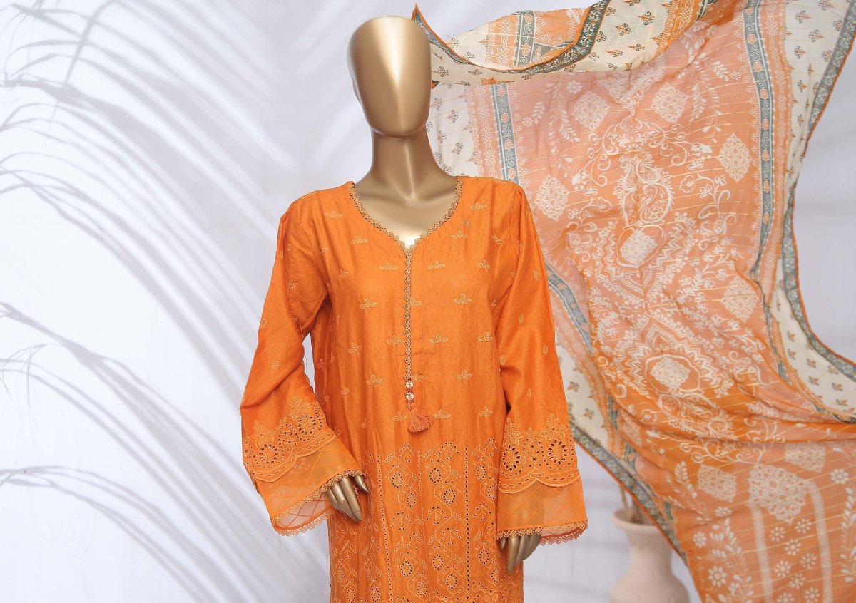 Bin Saeed Chikankari Lawn Suit BIN96-Designer dhaage