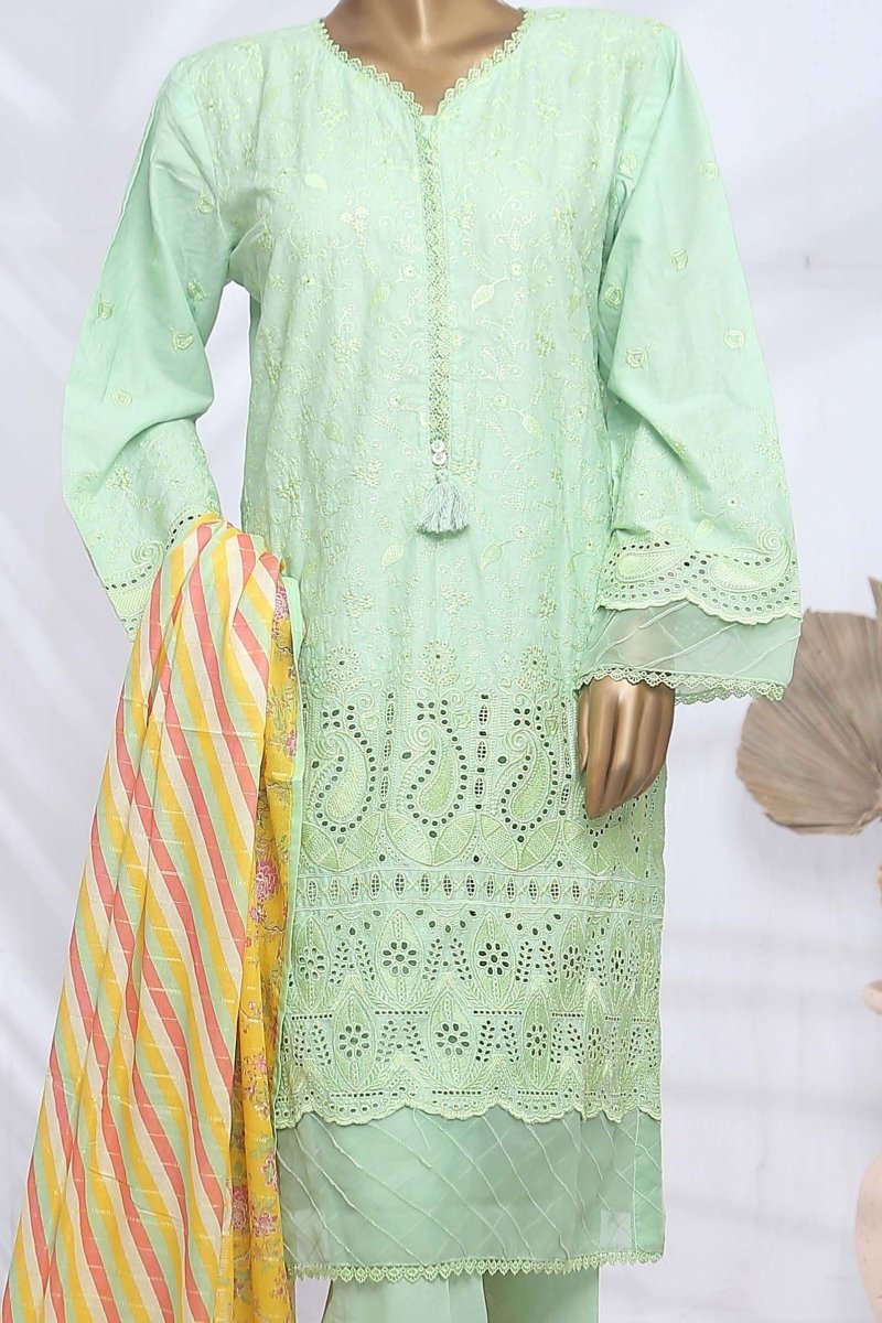 Bin Saeed Chikankari Lawn Suit BIN97-Designer dhaage