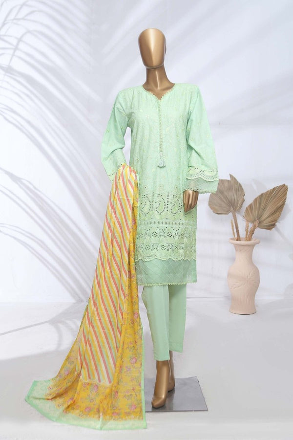Bin Saeed Chikankari Lawn Suit BIN97-Designer dhaage