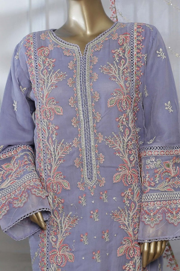 Bin Saeed Embroidered Chiffon Formal BIN70