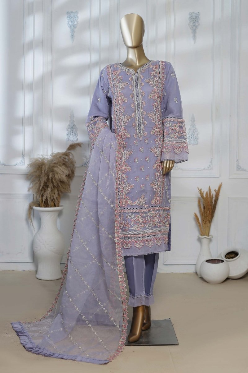 Bin Saeed Embroidered Chiffon Formal BIN70