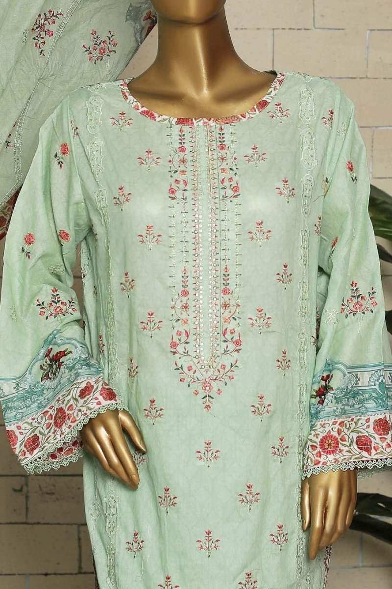 Bin Saeed Embroidered Lawn Suit BIN83-Designer dhaage