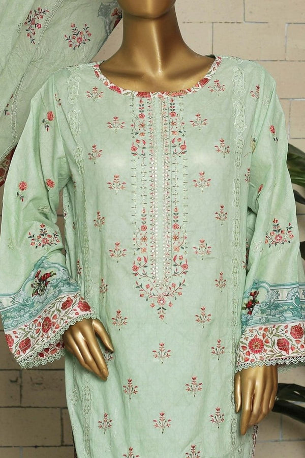 Bin Saeed Embroidered Lawn Suit BIN83