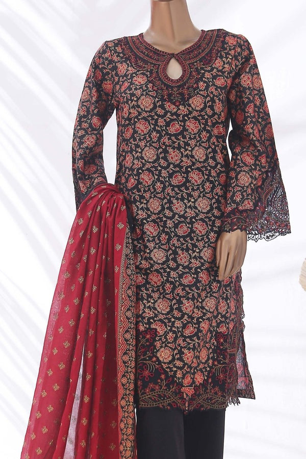 Bin Saeed Embroidered Lawn Suit BIN91-Designer dhaage