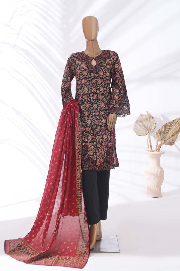 Bin Saeed Embroidered Lawn Suit BIN91-Designer dhaage