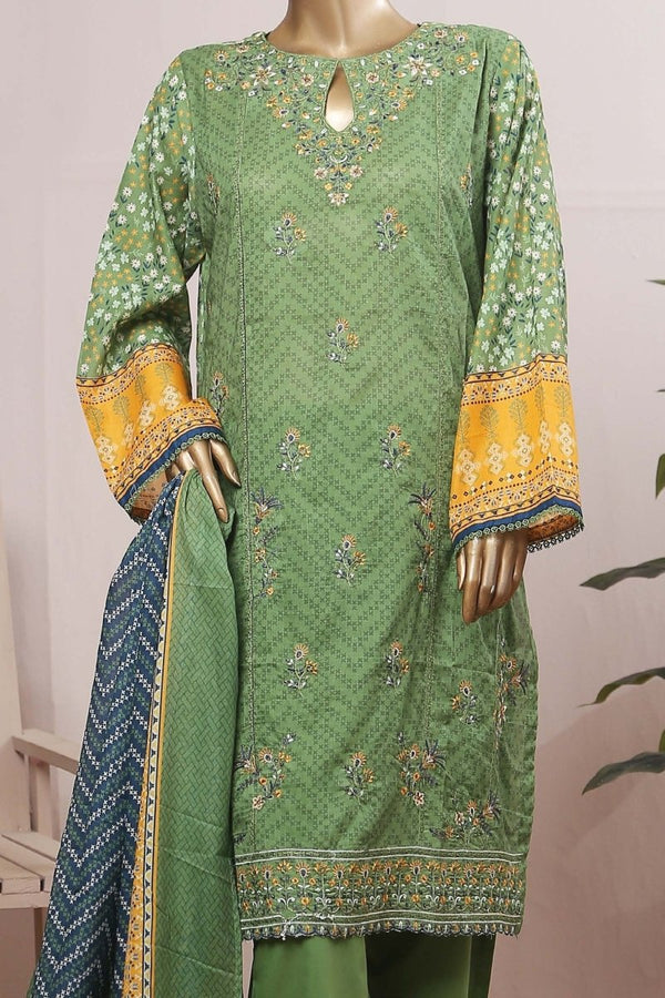 Bin Saeed Embroidered Lawn Suit BIN93