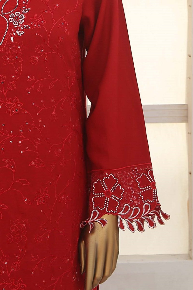 Bin Saeed Embroidered Marina 3 Piece Suit BIN129 - Designer dhaage