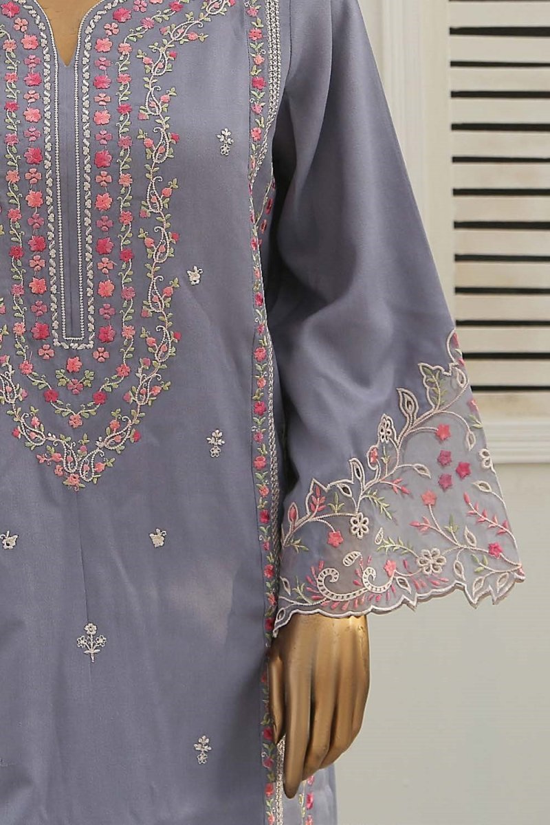 Bin Saeed Embroidered Marina 3 Piece Suit BIN133 - Designer dhaage