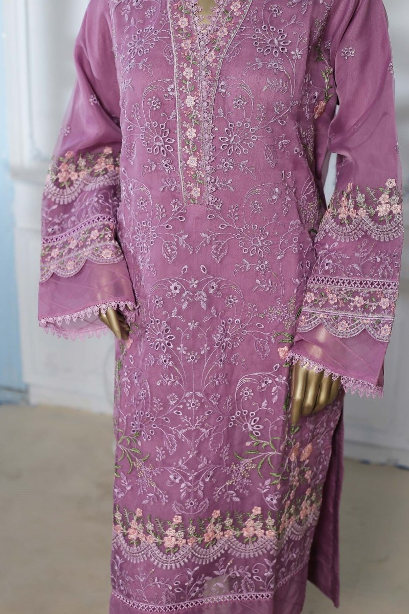 Bin Saeed Embroidered Organza Formal BIN71