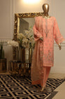 Bin Saeed Embroidered Organza Formal Suit BIN29-Designer dhaage