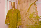 Bin Saeed Embroidered Organza Party Wear Suit BIN146-Designer dhaage
