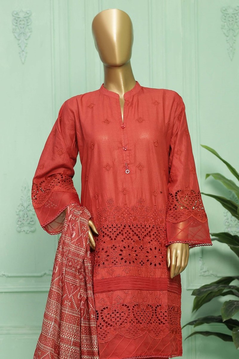 Bin Saeed Lawn Chikankari 3 Piece Suit BIN81-Designer dhaage