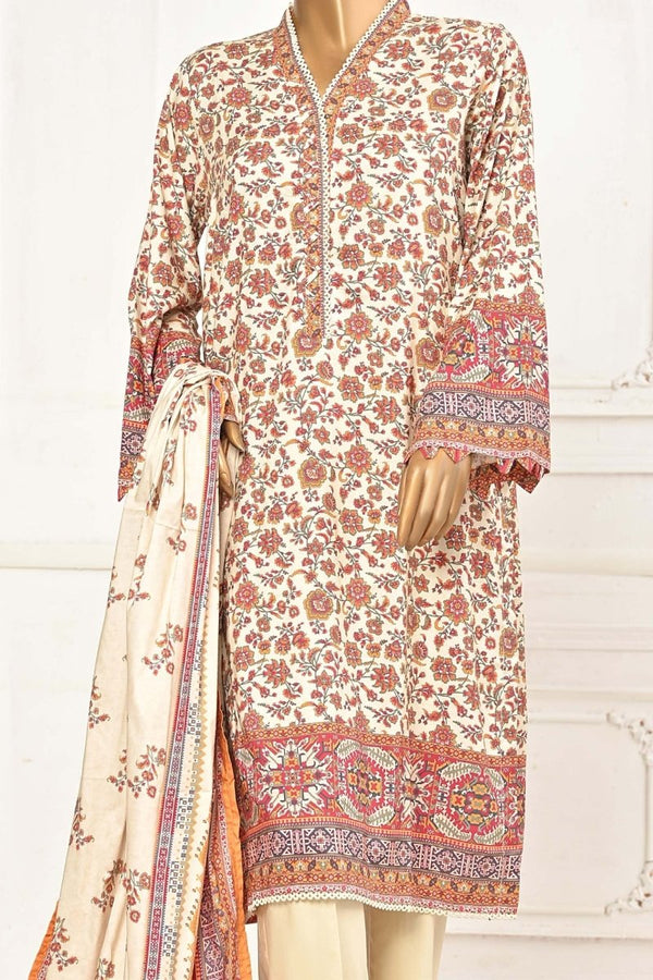 Bin Saeed Linen 3 Piece Suit BIN101