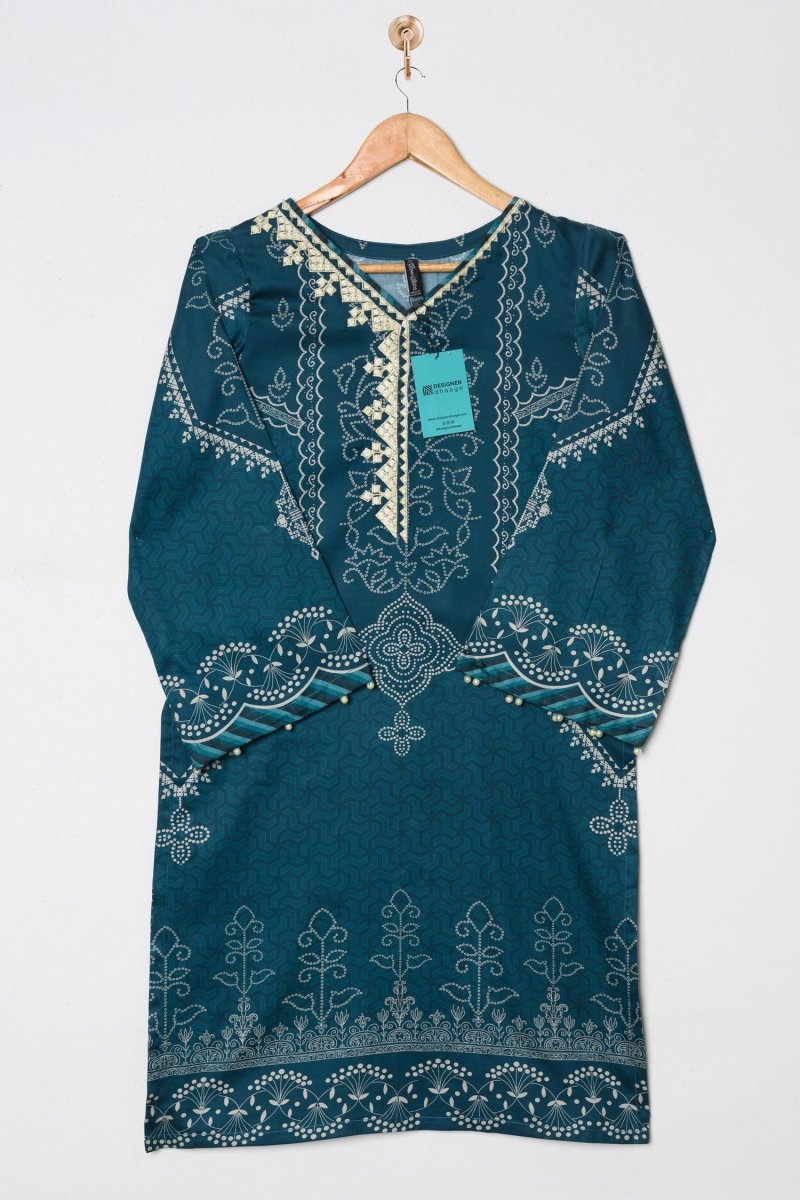 Cross Stitch Azal Satin Teal Radiant