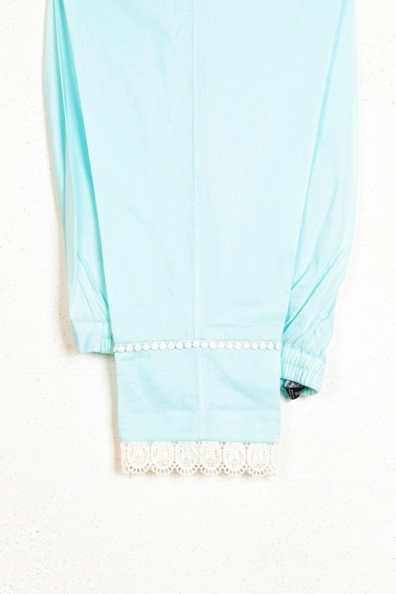 Cross Stitch Cambric Cyan Mist CRO51