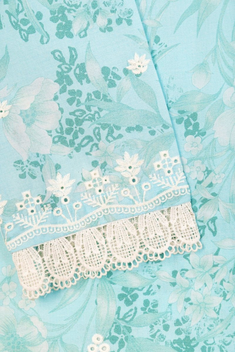 Cross Stitch Cambric Cyan Mist CRO51
