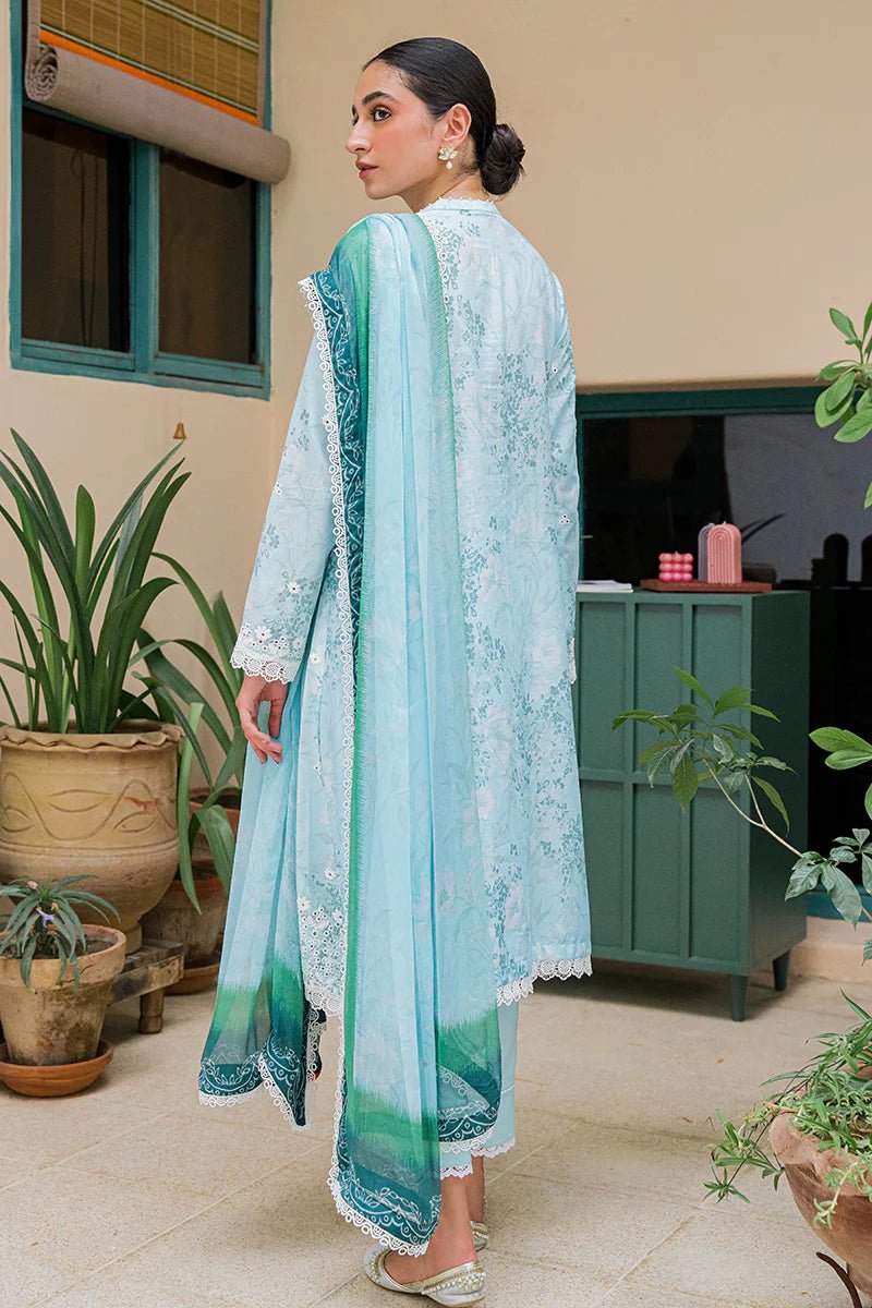 Cross Stitch Cambric Cyan Mist CRO51