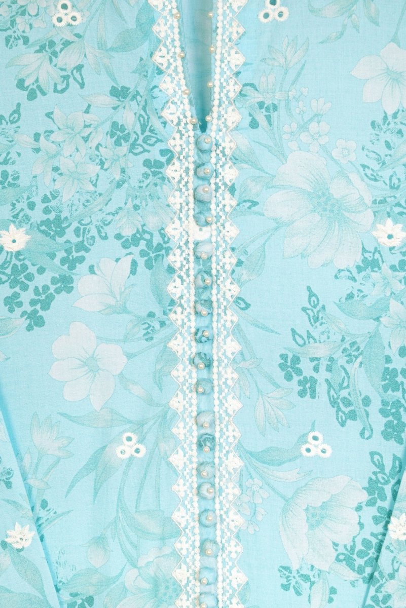Cross Stitch Cambric Cyan Mist CRO51