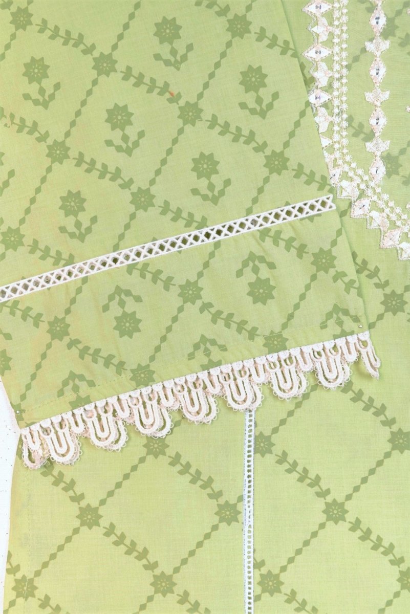 Cross Stitch Cambric Pistacia Pearl CRO52