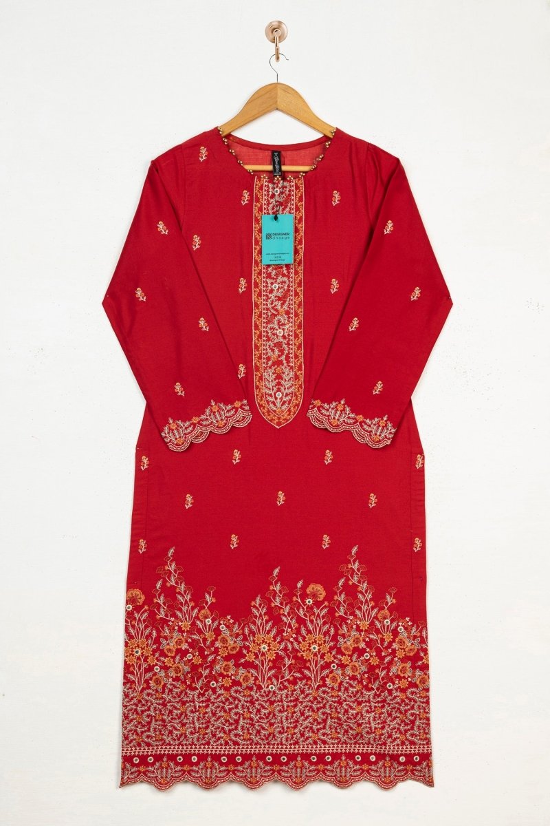 Cross Stitch Cotton Satin Vermillon Fleck-Designer dhaage