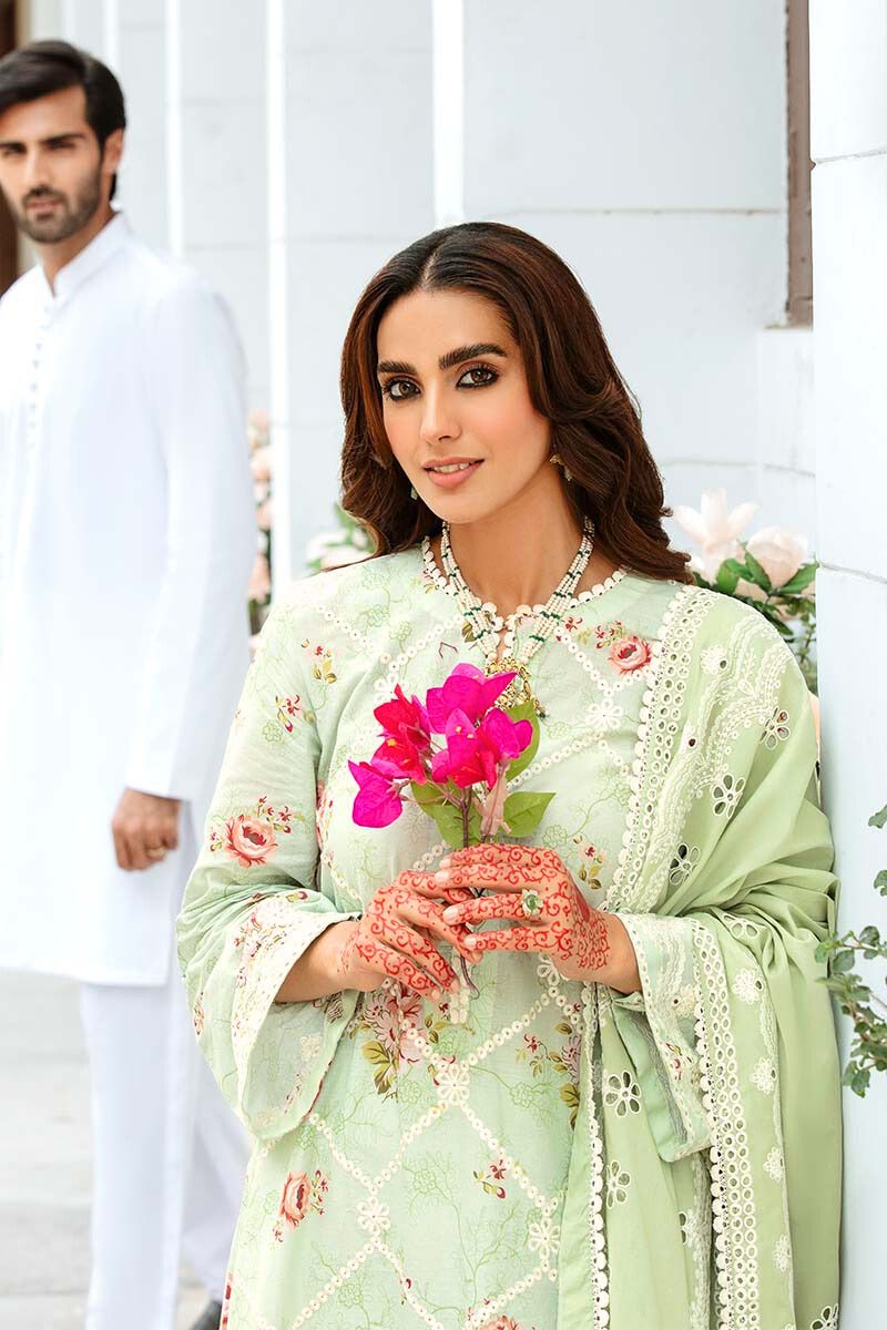 Cross Stitch Lawn Sylvion Serenity CRO58-Designer dhaage