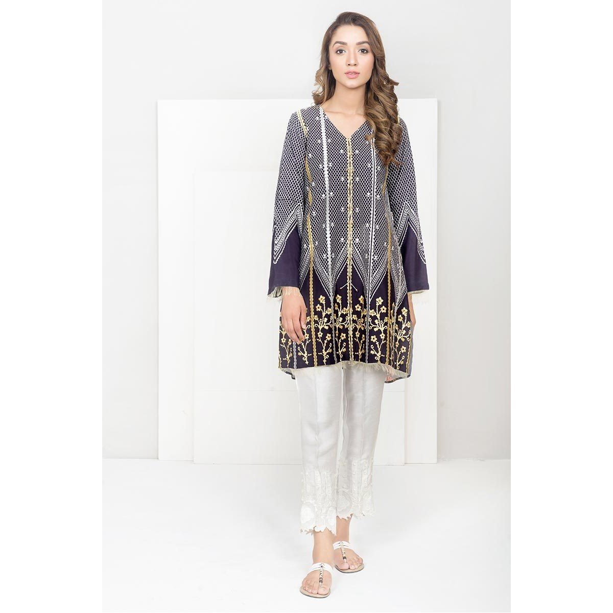 Cross Stitch Shirt Persian Pearl