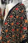 Embroidered Warm Stole Mini Shawl PEZ06-Designer dhaage