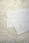 Embroidered White Cotton Pakistani Trousers TRO72