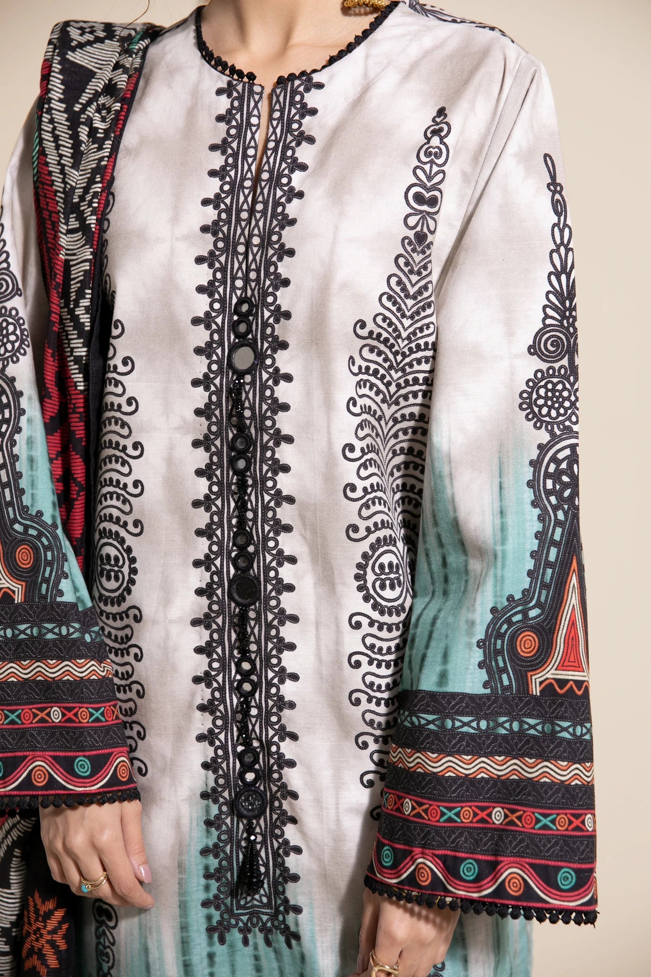 Ethnic Khaddar Mofest 3 Piece Suit ETH26