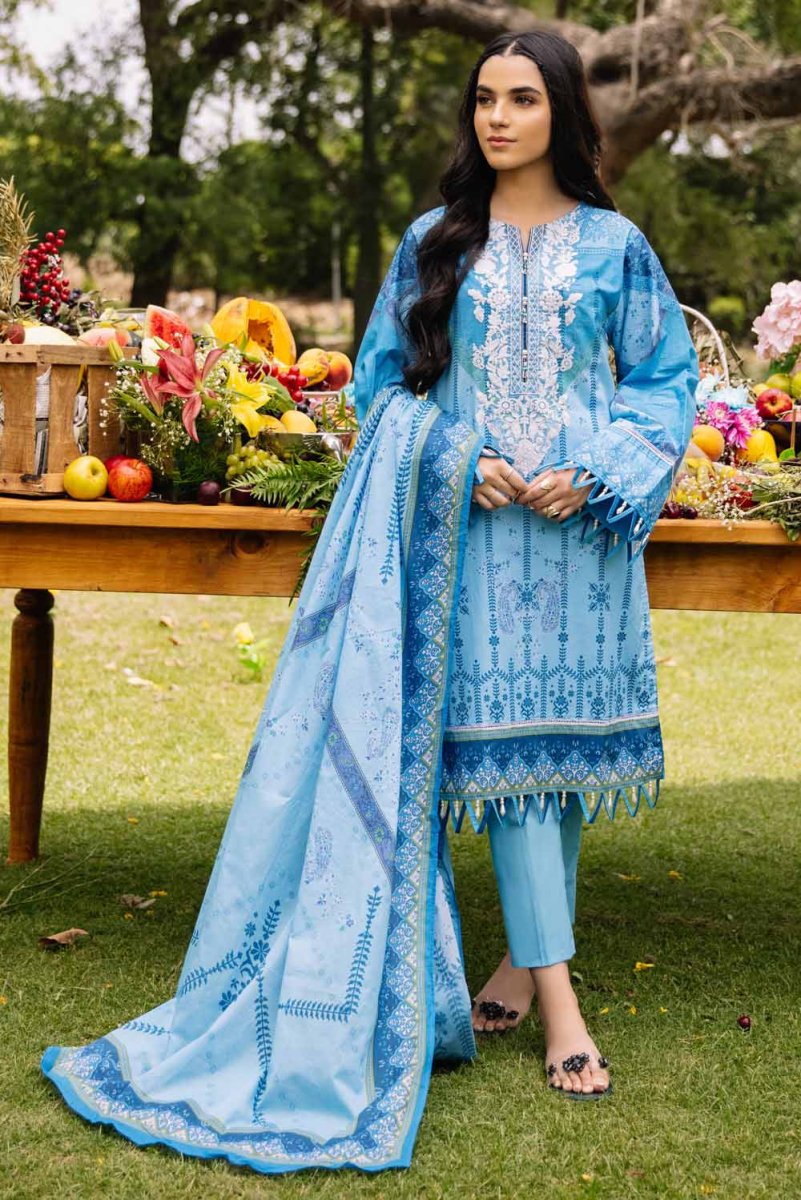 Gul Ahmed Cambric 3 PC Suit GLA33